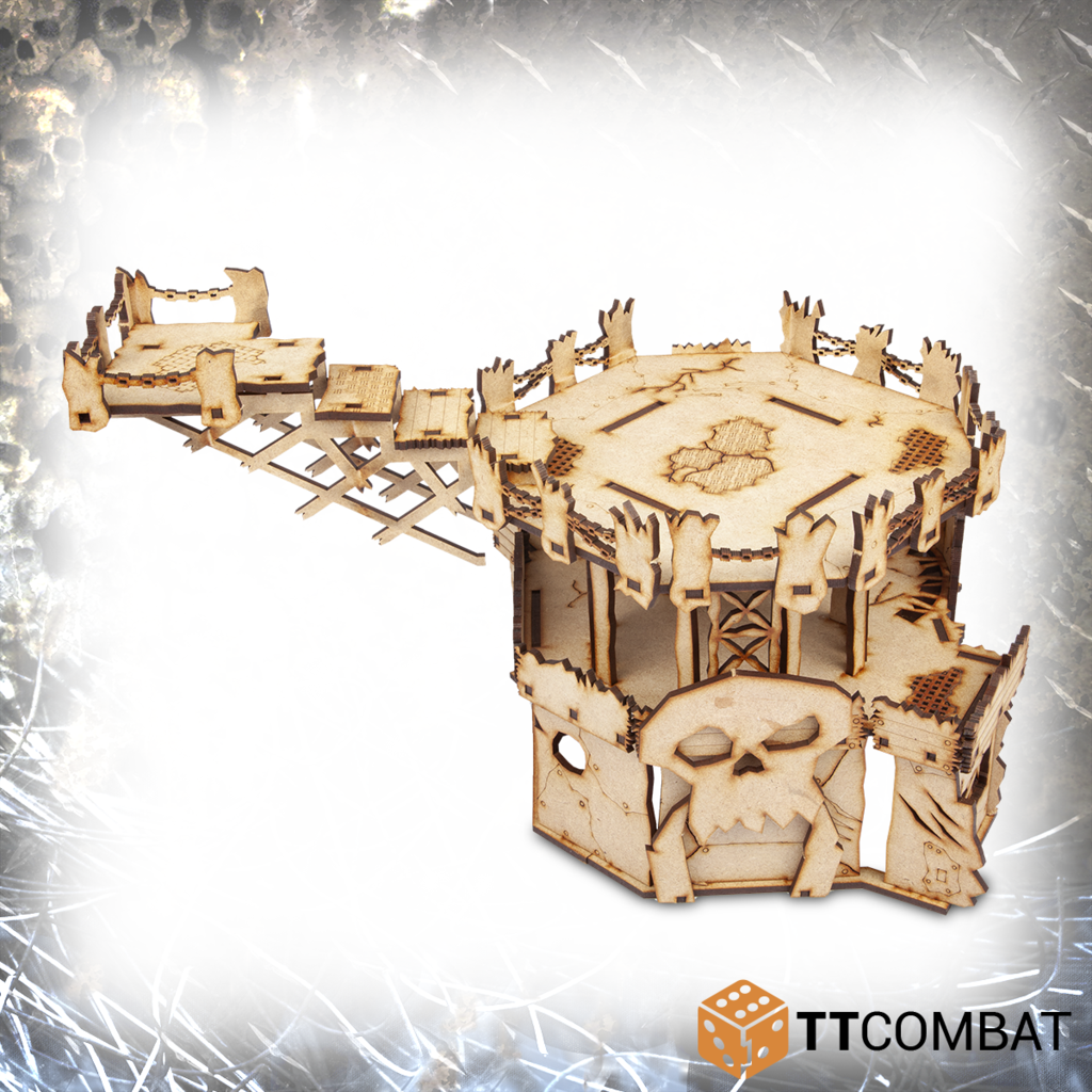TT Combat: Sci-fi Orc Terrain - Orc Fortress 