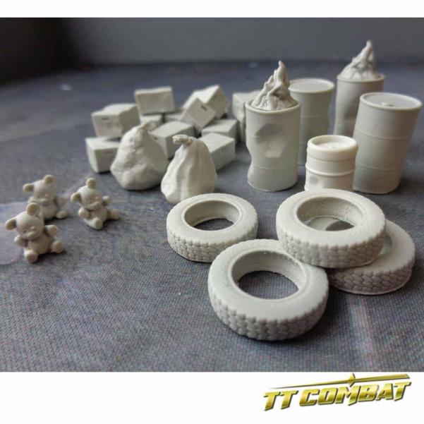 TT Combat Terrain: City Accessories - Back Alley Accessories 2 