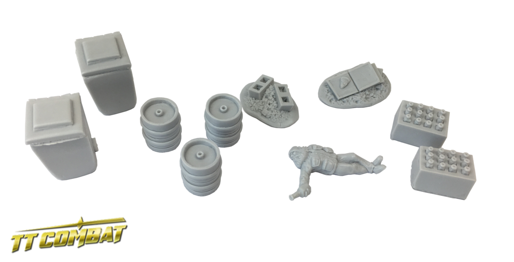 TT Combat Terrain: City Accessories - Backalley Accessories 5 