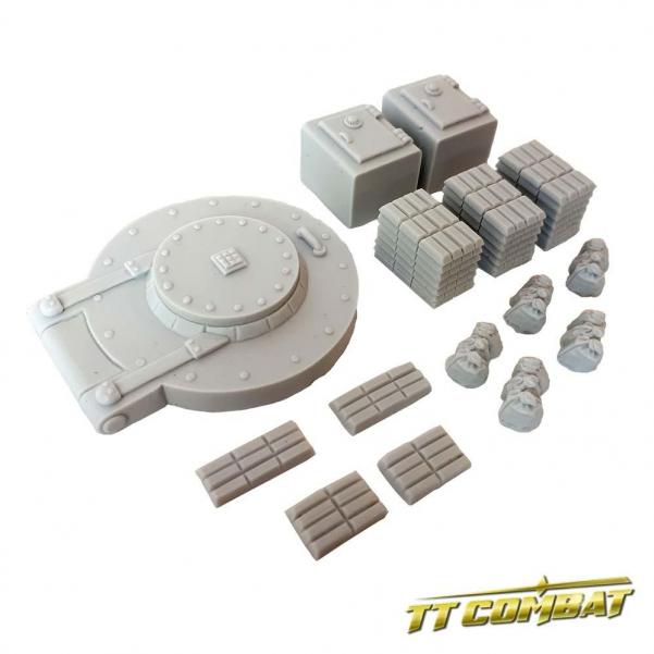 TT Combat Terrain: City Accessories - Bank Accessories 