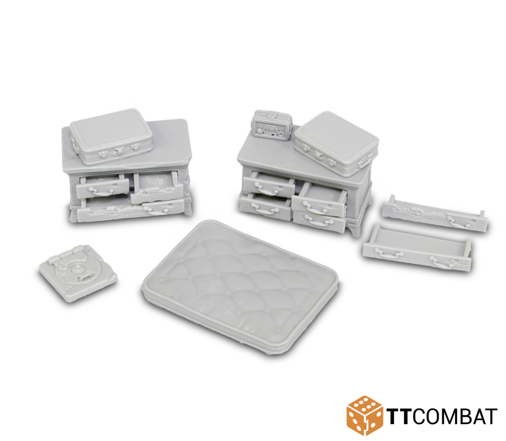 TT Combat Terrain: City Accessories - Bedroom Accessories 