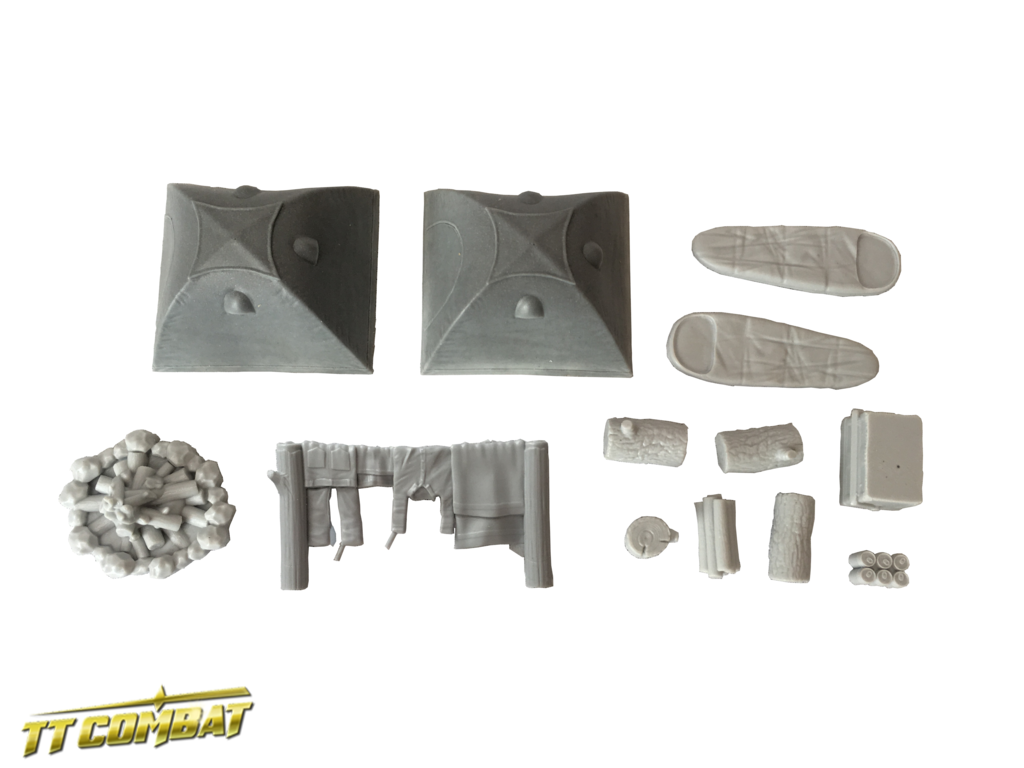 TT Combat Terrain: City Accessories - Camping Set 