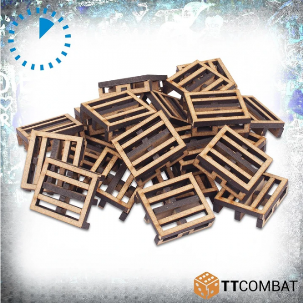 TT Combat Terrain: City Accessories - Warehouse Pallets 