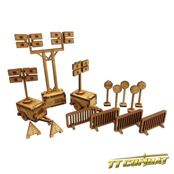 TT Combat Terrain: City Scenics - Building Site Set 