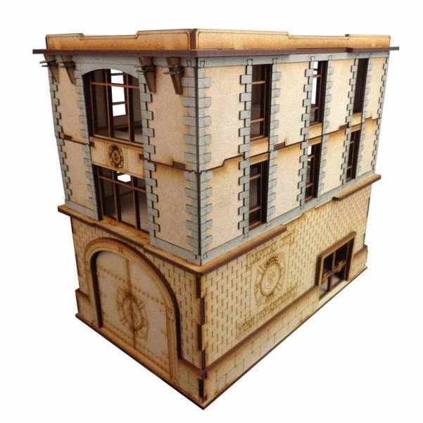TT Combat Terrain: City Scenics - Fire Station 