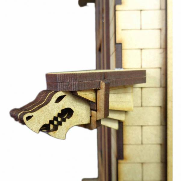 TT Combat Terrain: City Scenics - Gargoyle Set A - Dragons 