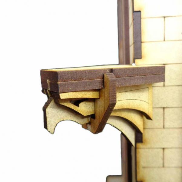 TT Combat Terrain: City Scenics - Gargoyle Set B - Eagle 