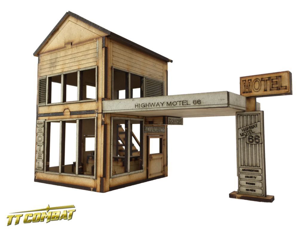 TT Combat Terrain: City Scenics - Motel Reception 