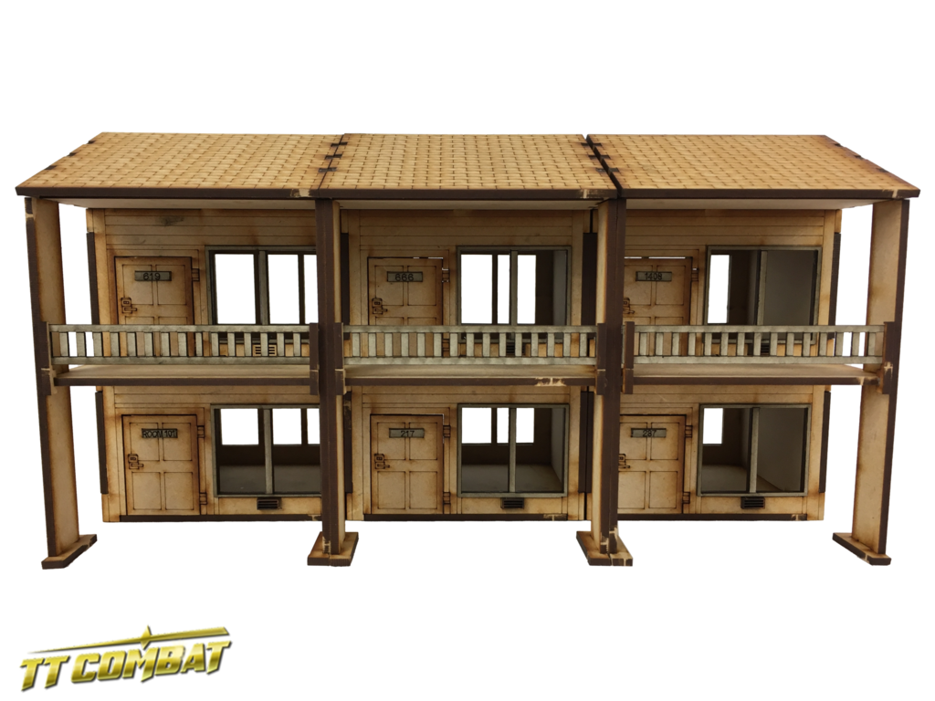 TT Combat Terrain: City Scenics - Motel rooms 