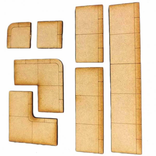 TT Combat Terrain: City Scenics - Pavement Set 