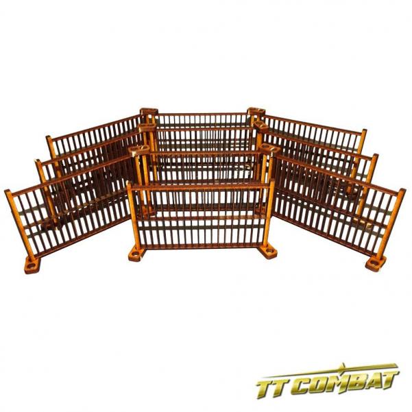 TT Combat Terrain: City Scenics - Site Fencing 