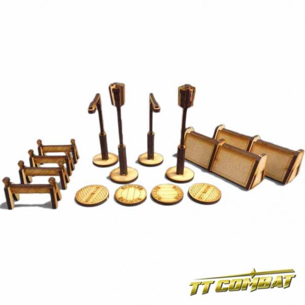 TT Combat Terrain: City Scenics - Street Accessories 