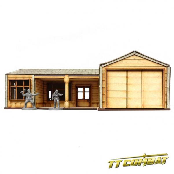 TT Combat Terrain: City Scenics - Suburban House D 