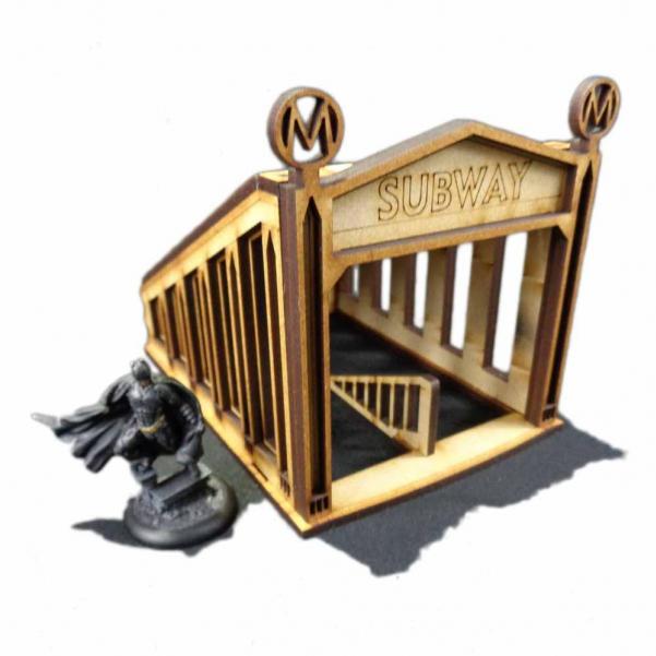 TT Combat Terrain: City Scenics - Subway Entrance 