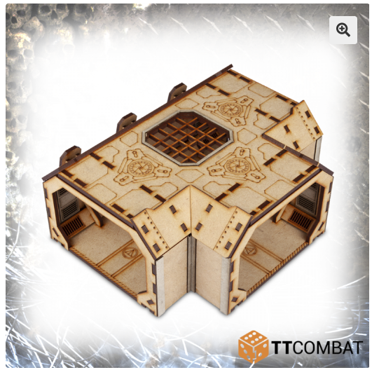 TT Combat Terrain: Fortified Bunker- T-Junction 
