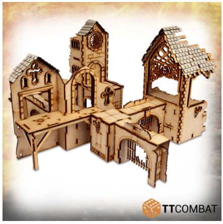TT Combat Terrain: Savage Domain- Abandoned Abbey 