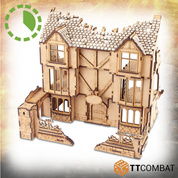 TT Combat Terrain: Savage Domain- Toppled Tavern 