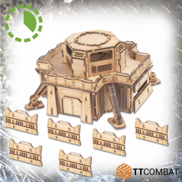 TT Combat Terrain: Sci-fi Scenics - Bolstered Bunker 