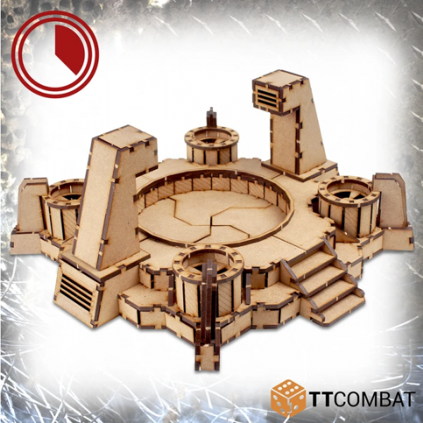 TT Combat Terrain: Sci-fi Scenics - Bolstered Factory 