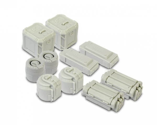 TT Combat Terrain: Sci-fi Scenics - Cargo Accessories 