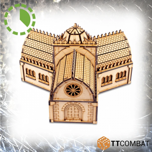 TT Combat Terrain: Sci-fi Scenics - Convent Intersection 