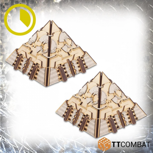 TT Combat Terrain: Sci-fi Scenics - Cyber Pyramids 