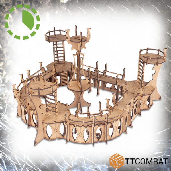 TT Combat Terrain: Space Elf Stronghold 