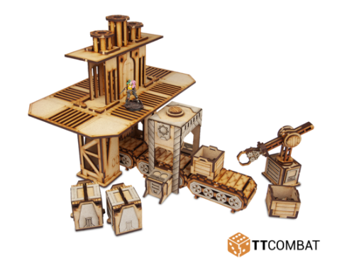 TT Combat Terrain: Sci-fi Scenics - Strikezone Factorium 