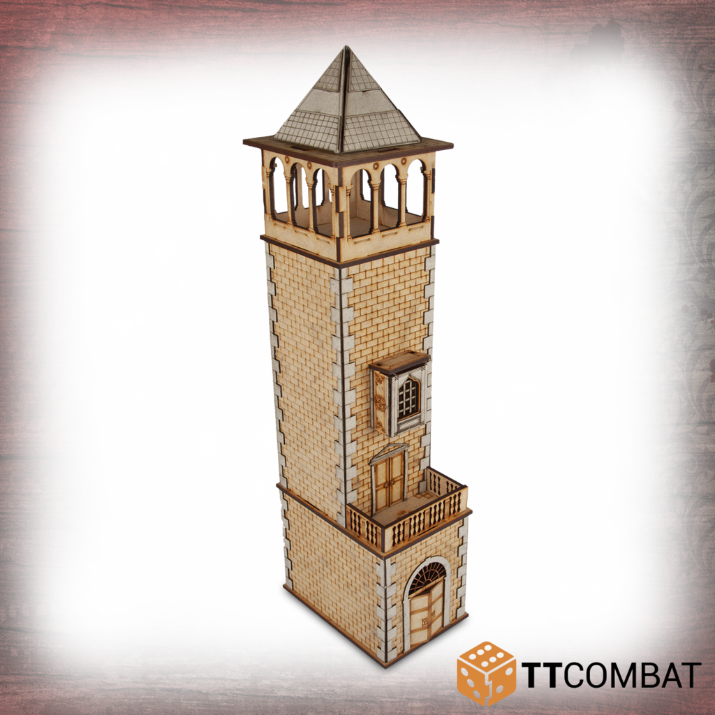 TT Combat Terrain: Streets of Venice- Crisostomo Tower 