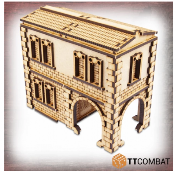 TT Combat Terrain: Streets of Venice- Modular Casa Doppia Felicita 