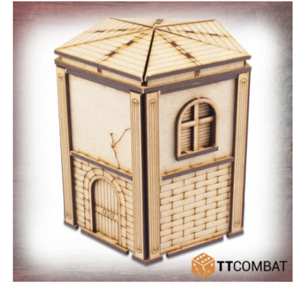 TT Combat Terrain: Streets of Venice- Modular Pentagono Doppia Valentina 