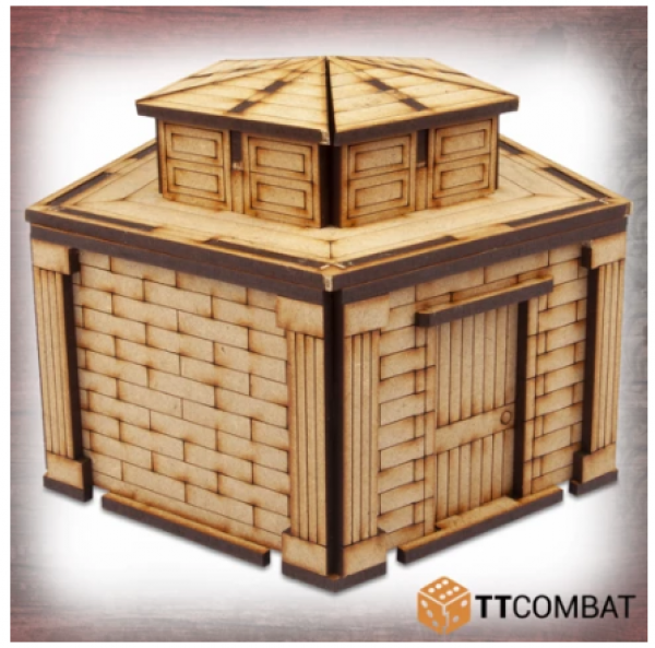 TT Combat Terrain: Streets of Venice- Modular Pentagono Mercante Gondola 