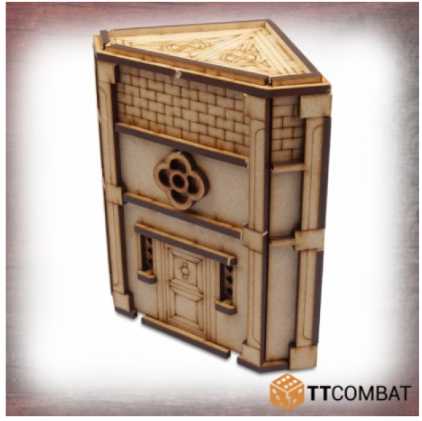 TT Combat Terrain: Streets of Venice- Modular Villetta Doppia Angolo Maria 