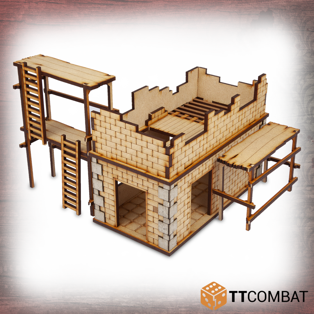 TT Combat Terrain: Streets of Venice- Part Built Casa Anna 