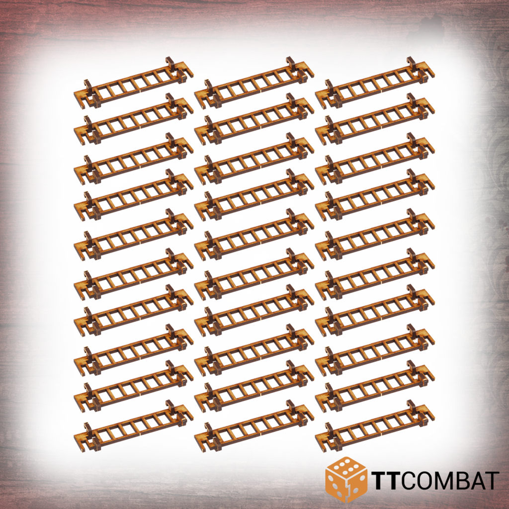 TT Combat Terrain: Streets of Venice- Venetian Street Railings 