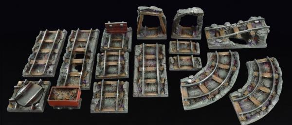 Tablescapes Realms: Caverns and Mines- Track Set 