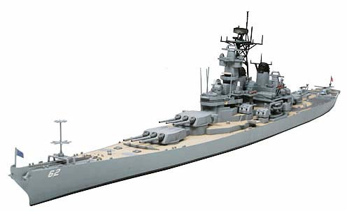 Tamiya 1/700 Scale: U.S. Battleship BB-62 New Jersey 