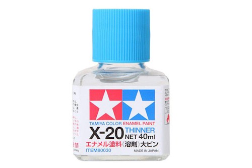 Tamiya: Enamel Thinner X-20 (40ml) 