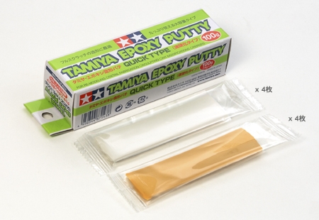 Tamiya Epoxy Putty (Quick Type, 100g) 
