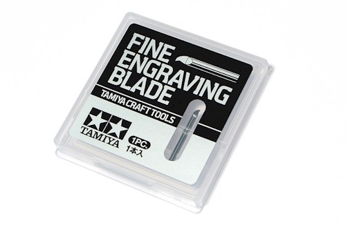 Tamiya Fine Engraving Blade 0.4mm  