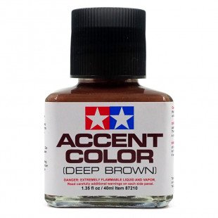 Tamiya Panel Line Accent Color (Deep Brown) 