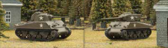 Tanks: US Sherman 75mm & Sherman 76mm 