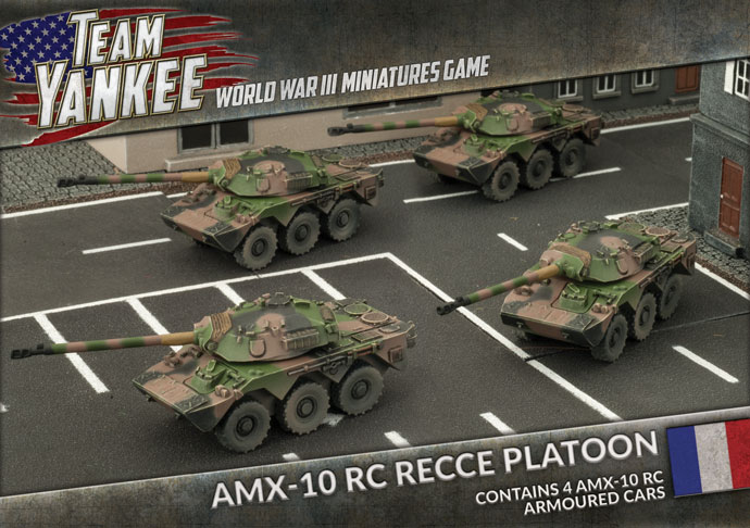 Team Yankee: French: AMX-10 RC Recce Platoon 