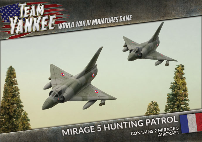 Team Yankee: French: Mirage 5 Hunting Patrol 