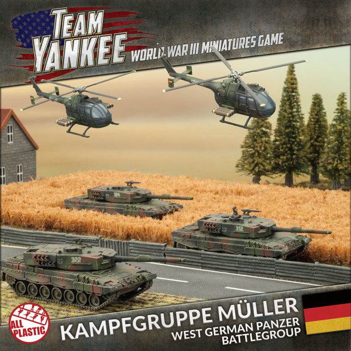 Team Yankee: German: Kampfgruppe Muller [2017 Version] 