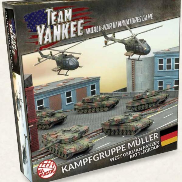 Team Yankee: German: Kampfgruppe Muller 