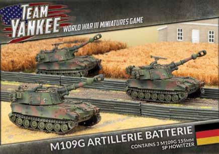 Team Yankee: German: M109G Panzerartillerie Batterie 