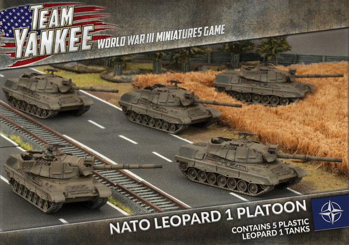 Team Yankee: Leopard 1 Tank Platoon 