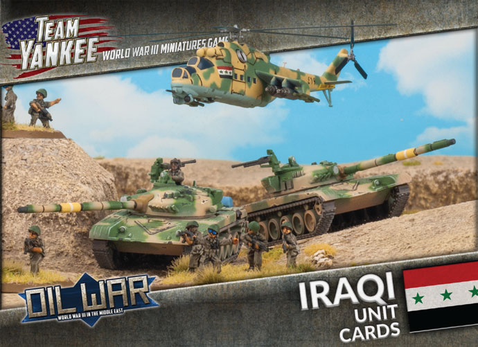 Team Yankee: Oil War- Iraqi: Unit Cards 