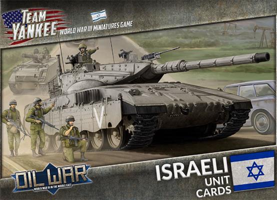 Team Yankee: Oil War- Israel: Unit Cards 